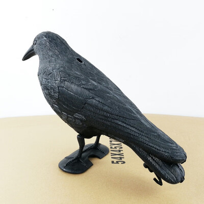 

Halloween Simulation Raven Scary Realistic Feathered Crow Decoration Halloween Simulation Crow Decoration Garden Decor Crafts