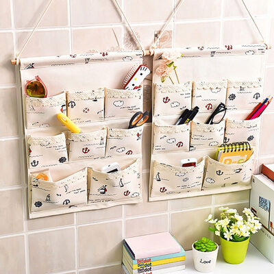 

Door Wall Hanging Clothing Jewelry Closet Storage Bags Home Organizer