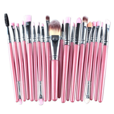 

20pcs Eyeshadow Lip Make Up Brushes Set Professional Powder Eyeliner Brush Tool WD3