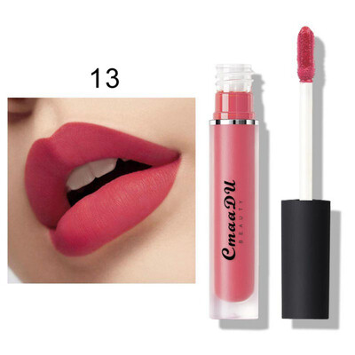 

2019 15-color Lip Gloss Waterproof Smudge-proof Fashion Sexy Silky Liquid Lipstick