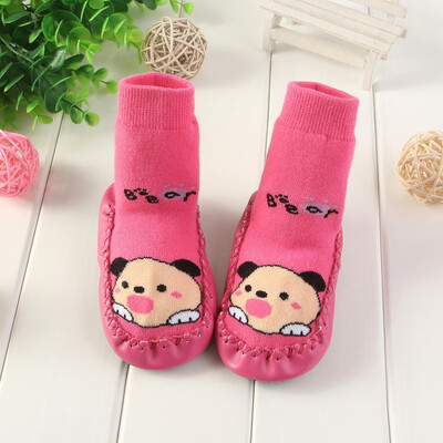 

Newborn Baby Cartoon Soft Soled Sock 5-18M Boys Girls Infant Toddler Anti-slip Floor Socks
