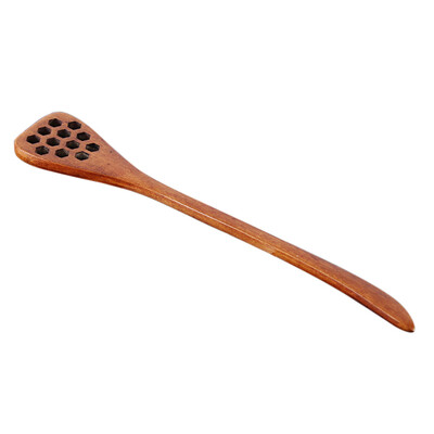 

Toponeto Wood Jam Honey Dipper Spoon Stick Honey Jar Mixing Stirrer Hollow