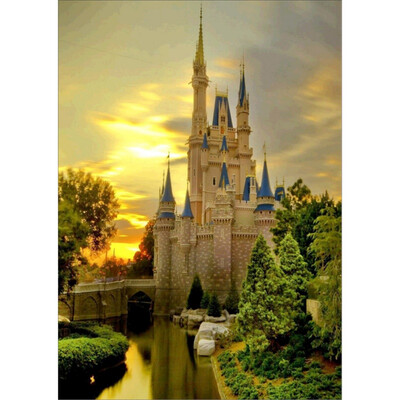 

Home Fashion 5D DIY Diamond Painting Full Diamond Covered Painting Art Adults Paint By Number Kits Multicolor