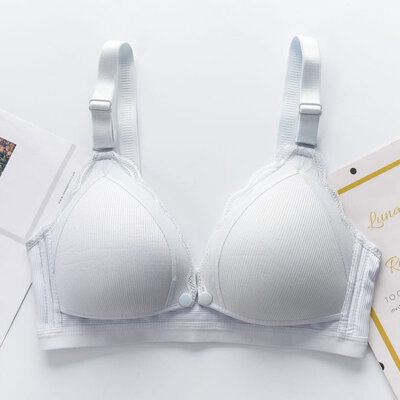 

Breastfeeding Maternity Nursing Cotton Bras & Anti-galactorrhea Pad For Pregnant Women Underwear Breast Feeding Bra clothing