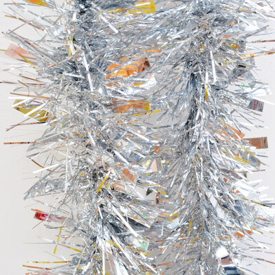 

Gobestart Christmas Party Xmas Tree Ornaments 2m Tinsel Hanging Decorations 6 Colors