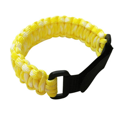 

Paracord Parachute Rope Bracelet Wristband Emergency Glowing Plaited Rope EDC Survival Saving Bracelet
