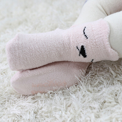 

Cute Newborn Baby Winter Socks Toddler Infant Warm Girl Boy Boots Soft Floor Sox