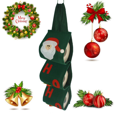 

Tailored Santa Claus Towel Set Covers Christmas Holiday Wedding Party Paper Towel Bags