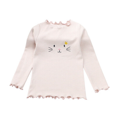 

Candy color Children T shirt Girls casual Blouse tops Autumn Turtleneck baby girls long sleeve tops T shirt kids clothes 2-6T