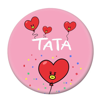 

BTS Badge Round BTS Badge Clip Cartoon Pin Badge Decorative for Clothing Bags Caps