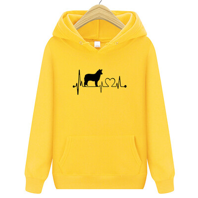 

Tailored Women Long Sleeve Print Loose Hooded Sweatshirt Automn&Winter Blouse Lady Tops