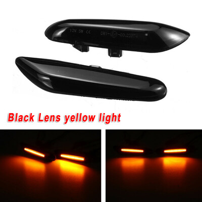 

Side Marker Repeater Turn Indicator LED Lights Lamps For BMW E46 E60 E82 E90 E92