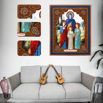 

Toponeto Special Shaped Diamond Painting DIY 5D Partial Drill Cross Stitch Kits Crystal R