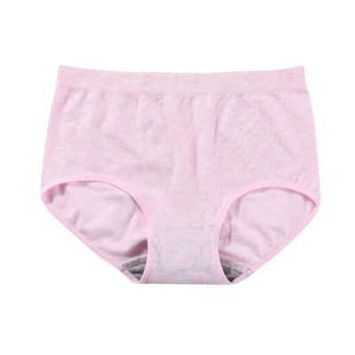 

2019 Women Briefs Color Cotton bikini seamless girl Comfort Underwear Women Breathable sexy Panties Middle Rise panty