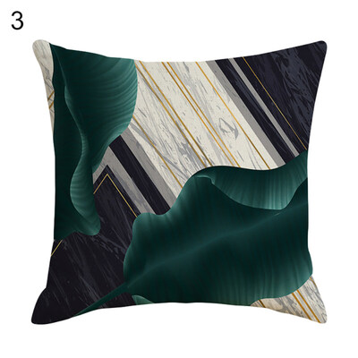 

Fresh Leaves Linen Pillow Case Cushion Cover Sofa Bed Car Cafe Office Decoration
