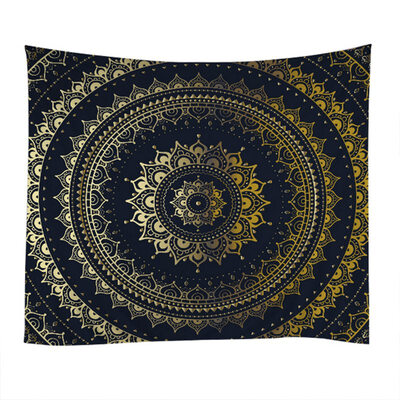 

OCHINE 150130cm Mandala Hippie Bohemian Psychedelic Tapestry Shooting Props