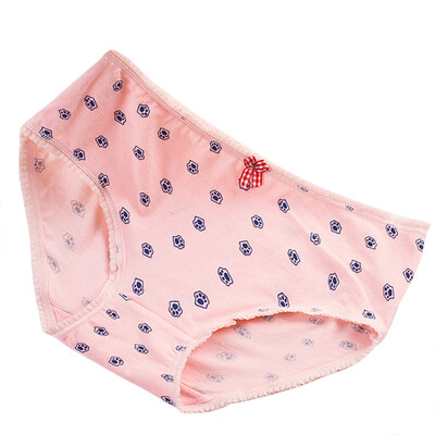 

Womens Panties Cartoon Fruit Bowknot Pattern Girl Briefs Female Underwear Cute Lingerie Ladies Underpants Women Panty