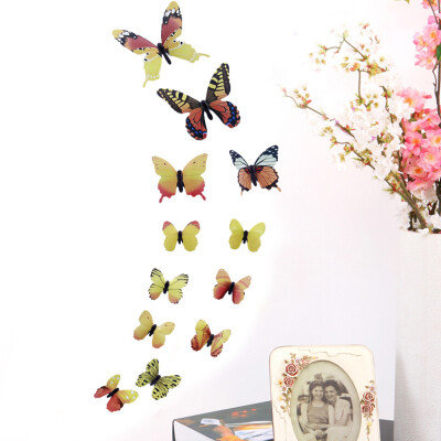 

3D DIY Wall Sticker Stickers Butterfly Home Decor Room Decorations New BU