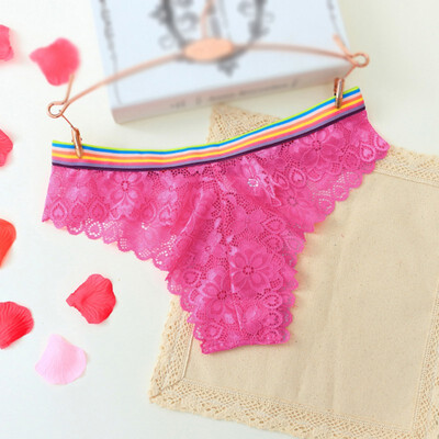 

Breathable Lace Panties Low Waist Cute Women Underwear Sexy Women Fashion Cozy Lingerie Tempting Pretty Briefs