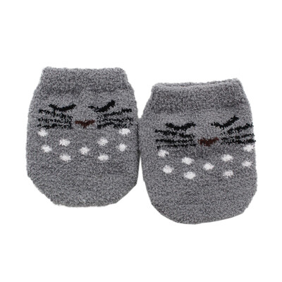 

Autumn Newborn Baby Socks Cartoon Print Sole Soft Sock Boys Girls Infant Toddler Anti-slip Plush Floor Socks