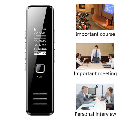 

32GB Digital Voice Recorder Voice Activated Recorder with Playback - Upgraded Small Tape Recorder for Lectures Meetings Intervi