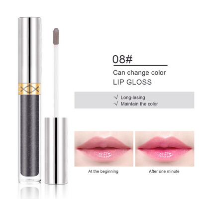 

Mirror Color Changing Lip Glaze Moisturizing Non-Stick Cup Waterproof Lip Gloss Liquid Lipstick