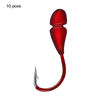

10pcsLot Fishing Hook High Carbon Steel Barbed Overturned Fishhook Fishing Accessories Supplies Lure Carp Fishing Tackle