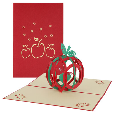 

3D Handmade Gift Greeting Christmas Cards 7 Pack Holiday Pop Up Cards with Envelopes