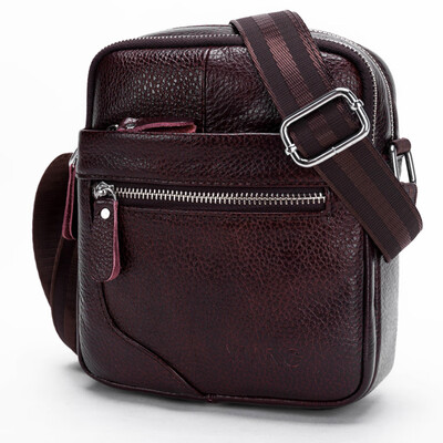 

Tailored Fashion Men Solid Color Leather Wallet Zipper Coin Purse Messenger Bags