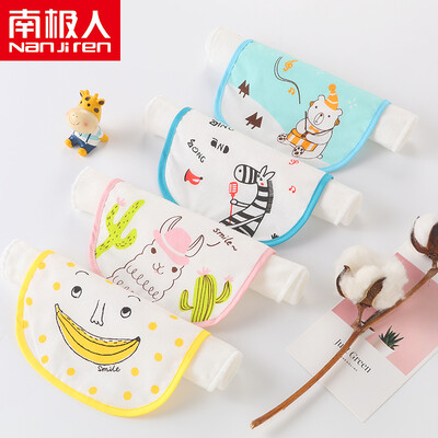 

Antarctic childrens sweat towel cotton baby sweat towel kindergarten cartoon baby pad sling B group 4 loaded 4422cm