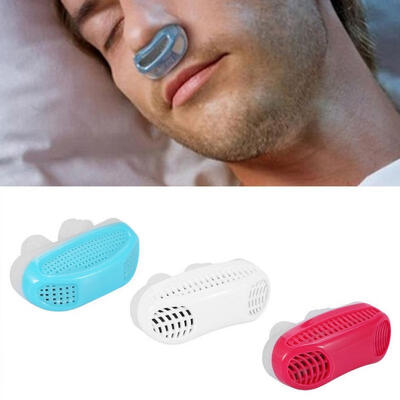 

Silicone Anti Snore Nasal Dilators Apnea Aid Device Stop Snoring Nose Clip
