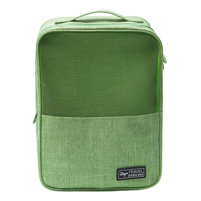 

Toponeto Portable Travel Shoe Bag Zip View Window Pouch Storage Ventilation Bags