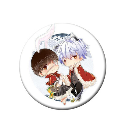 

Tokyo Ghoul Brooch Japanese Animation Tokyo Ghoul Creative Kawaii Brooches & Pins for Clothes Bags Caps&Pencil Cases