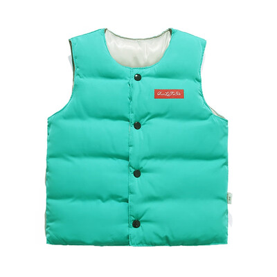 

new baby clothes Autumn winter Thicken sleeveless Vest cartoon coat long sleeve Down jacket warm toddler girls clothes