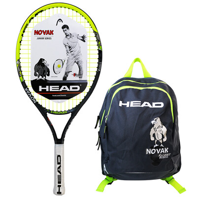 

Hyde HEAD childrens tennis racket youth beginner training net shot Druid Novak suitable for 5-8 years old 23 inches to send HEAD backpack