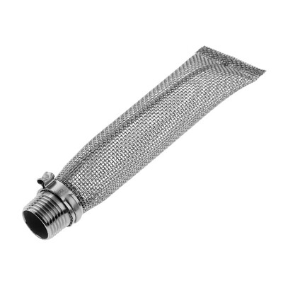 

Reusable Metal Drinking Straws Beer Filter Tube Net Tube Beer Filter Homebrew Beer Kettle or Mash Tunmesh Filter