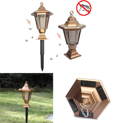 

〖Follure〗Solar Powered Portable Lamp Garden Electric Mosquito Lamp Mosquito Killer Lamps