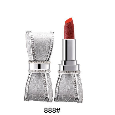 

Fashion Sexy Red Tomato Color Lipstick Bow-knot Shape Long Lasting No Fading Lip Tint Moisturizing Velvet Lipstick maquiagem