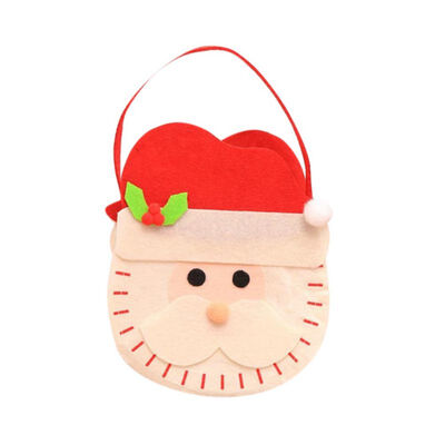 

Christmas Gift Bags Candy Sweet Treat Bags Portable Christmas Handbag for Party Home Decoration