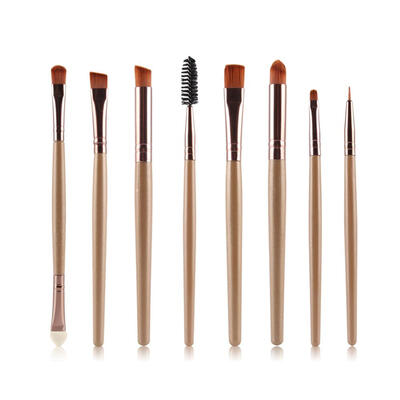 

8Pcs Set Makeup Brush Set Eye Shadows Lipsticks Powder Make Up Brushes Kit Tools Professional