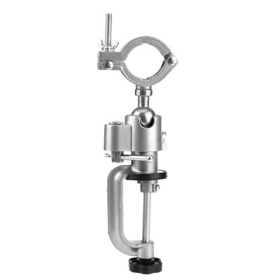 

8008 Universal Clamp-on Bench Vise Holder Aluminum Alloy 360 Degree Rotate Electric Drill Table Vise
