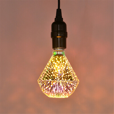 

3D Color Fireworks Bulb Magic Fireworks Colorful Colorful Energy-Saving Bulbs
