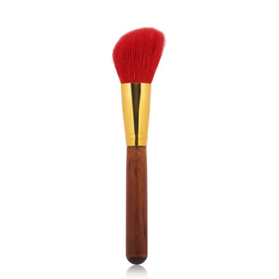 

1pcs Oval Powder Brush Blush Professional Goat Hair Wooden Handle Face Make Up Brushes Cosmetics Makeup Tools