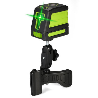 

Self-Leveling 2 Lines Green Laser Level Professional Horizontal&Vertical Cross Line Leveling Laser Level Kit with Selectable