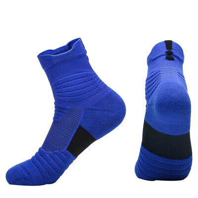 

Sports Socks Men Professional Basketball Running Towel Bottom Anti-Slip Sport Boat Outdoor Breathable Cotton Hiking Socks