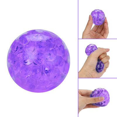 

〖Follure〗Spongy Bead Stress Puffer Ball Squeezable Stress Toy Stress Relief Ball