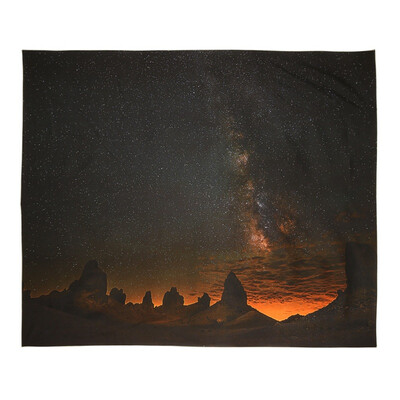 

Warm Starry Sky Scenery Digital Printing Wall Polyester Tapestry Living Room Decoration Home Decor
