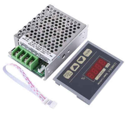

Soft Start 12-80V PWM DC Motor Speed Controller Governor with Digital Display Panel 30A Speed Regulator