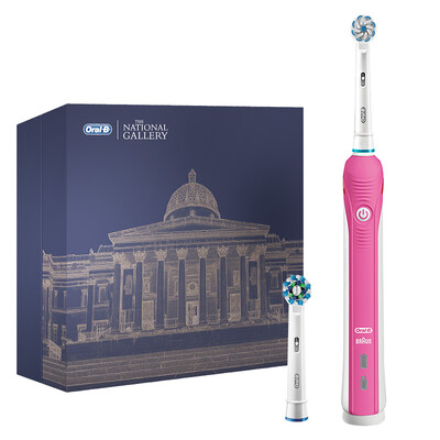 

Oral B Oral-B Electric Toothbrush Museum Gift Box P2000 Pink