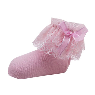 

0-12M New Fashion Hot Selling Baby Lace Cotton Socks Baby Princess Socks Newborn Kids Soft Socks 1 Pair